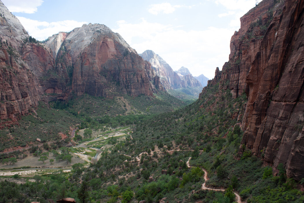 Europäische Küste mit Abendlicht